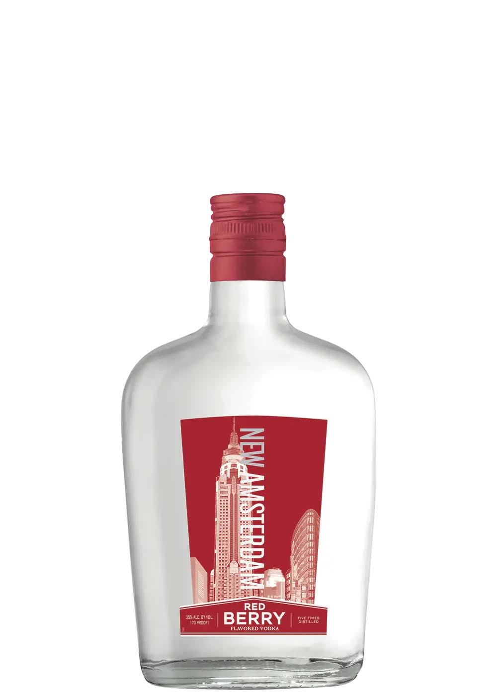 New Amsterdam Red Berry Vodka - 375 ml