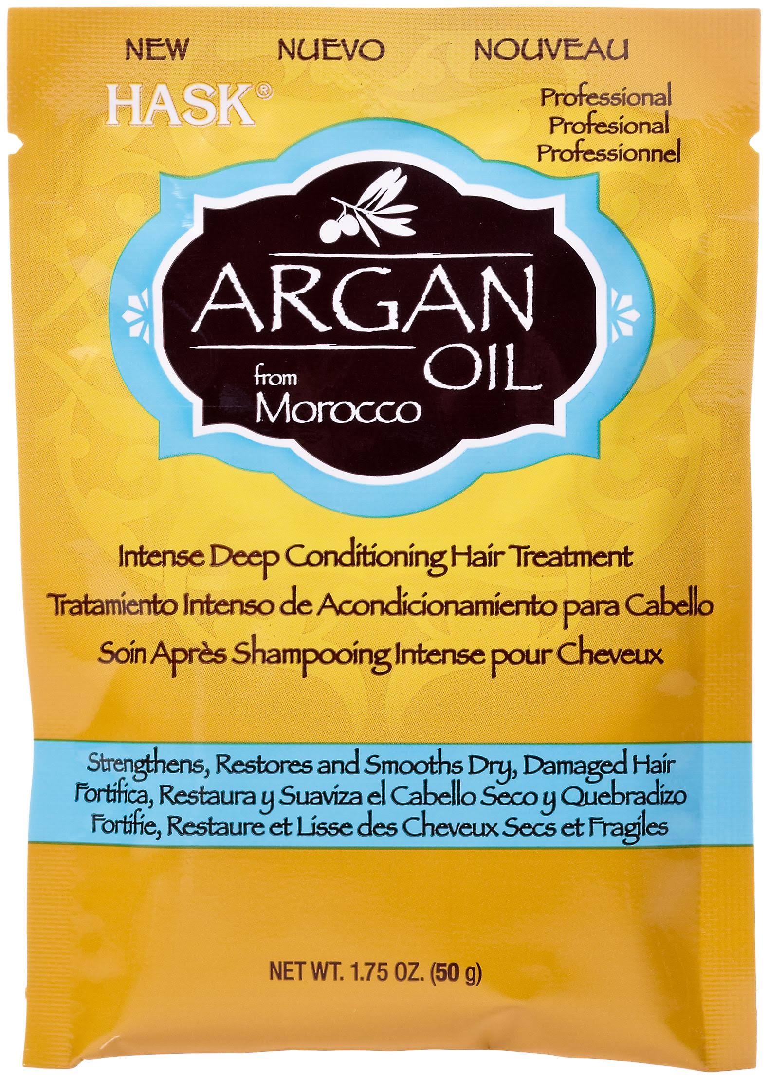 Hask Argan Oil Deep Conditioning Treatment - 1.75 oz packet