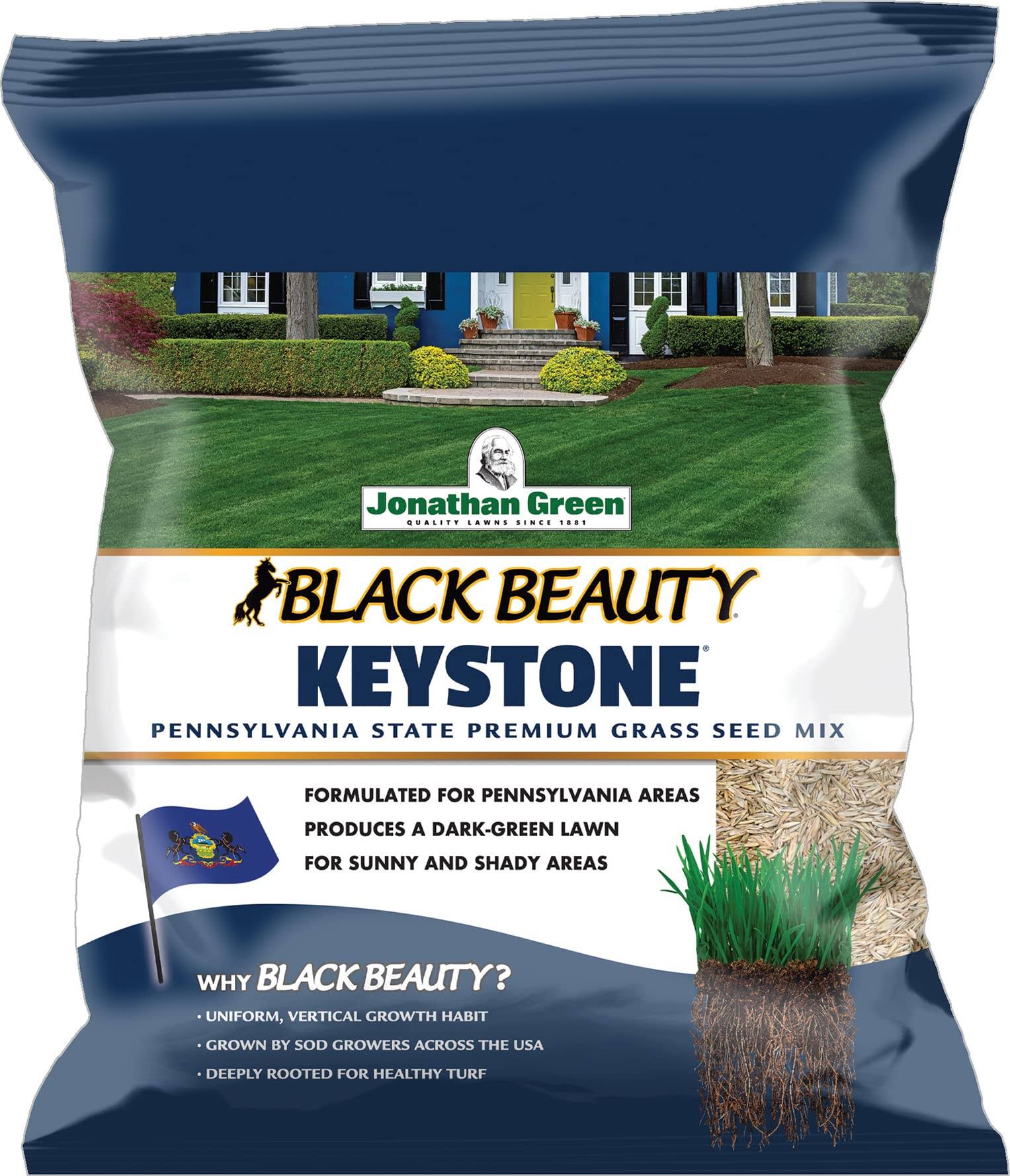 Jonathan Green Black Beauty Keystone Grass Seed Mix 3 lb Bag 10360