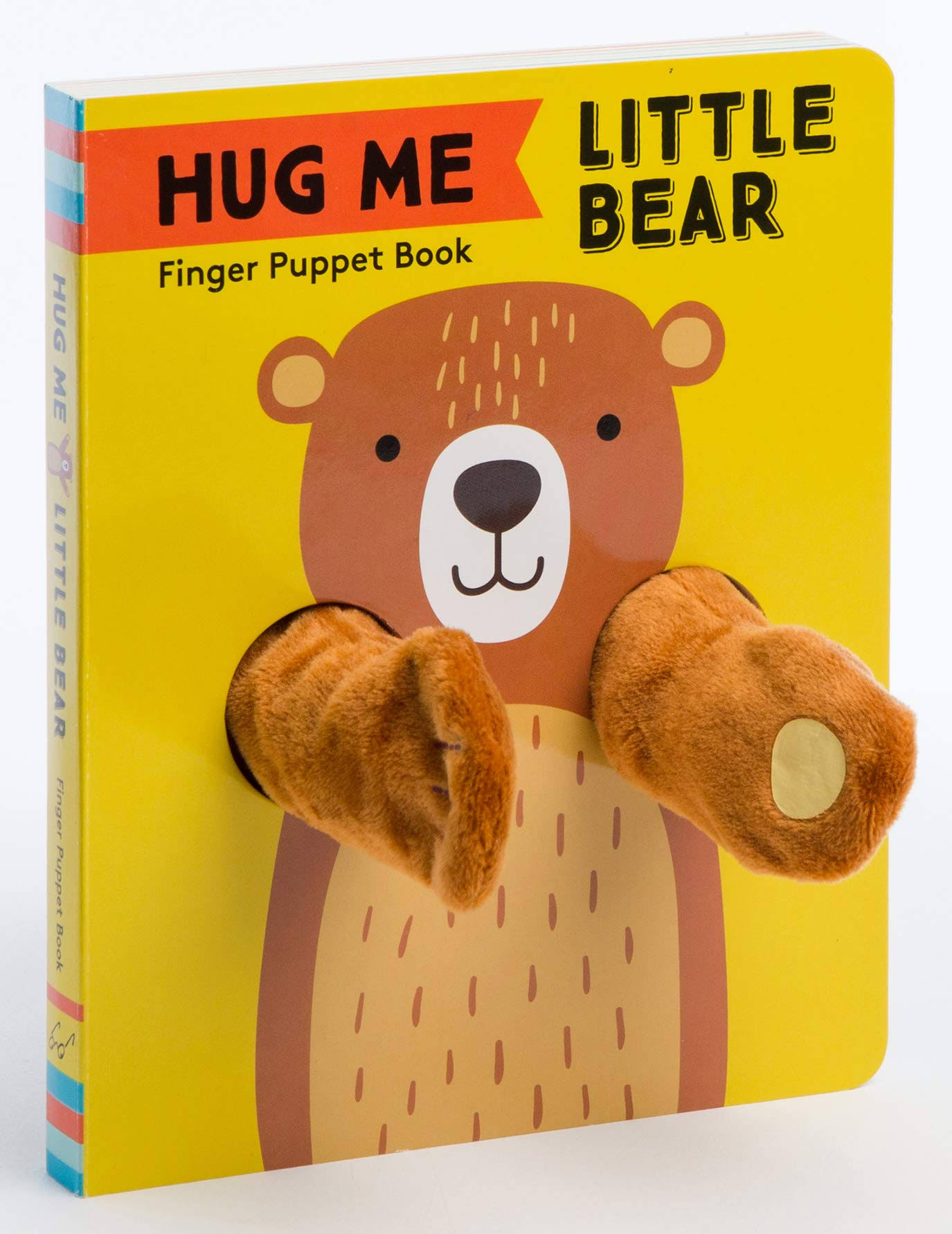 Hug Me Little Bear: Finger Puppet Book: (Baby's First Book, Animal Books for Toddlers, Interactive Books for Toddlers) [Book]