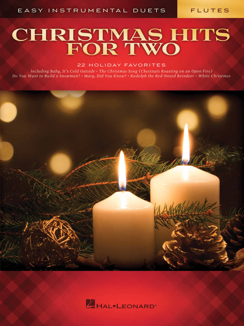 Hal Leonard Christmas Hits for Two Flutes: Easy Instrumental Duets Music Sheet