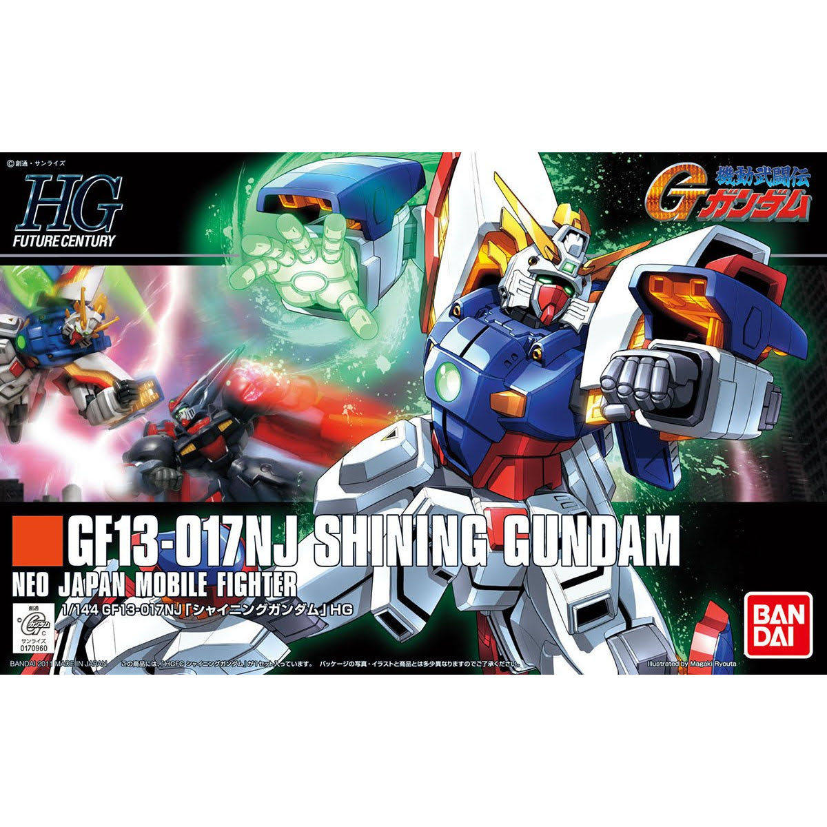 Bandai 1/144 HGUC Shining Gundam