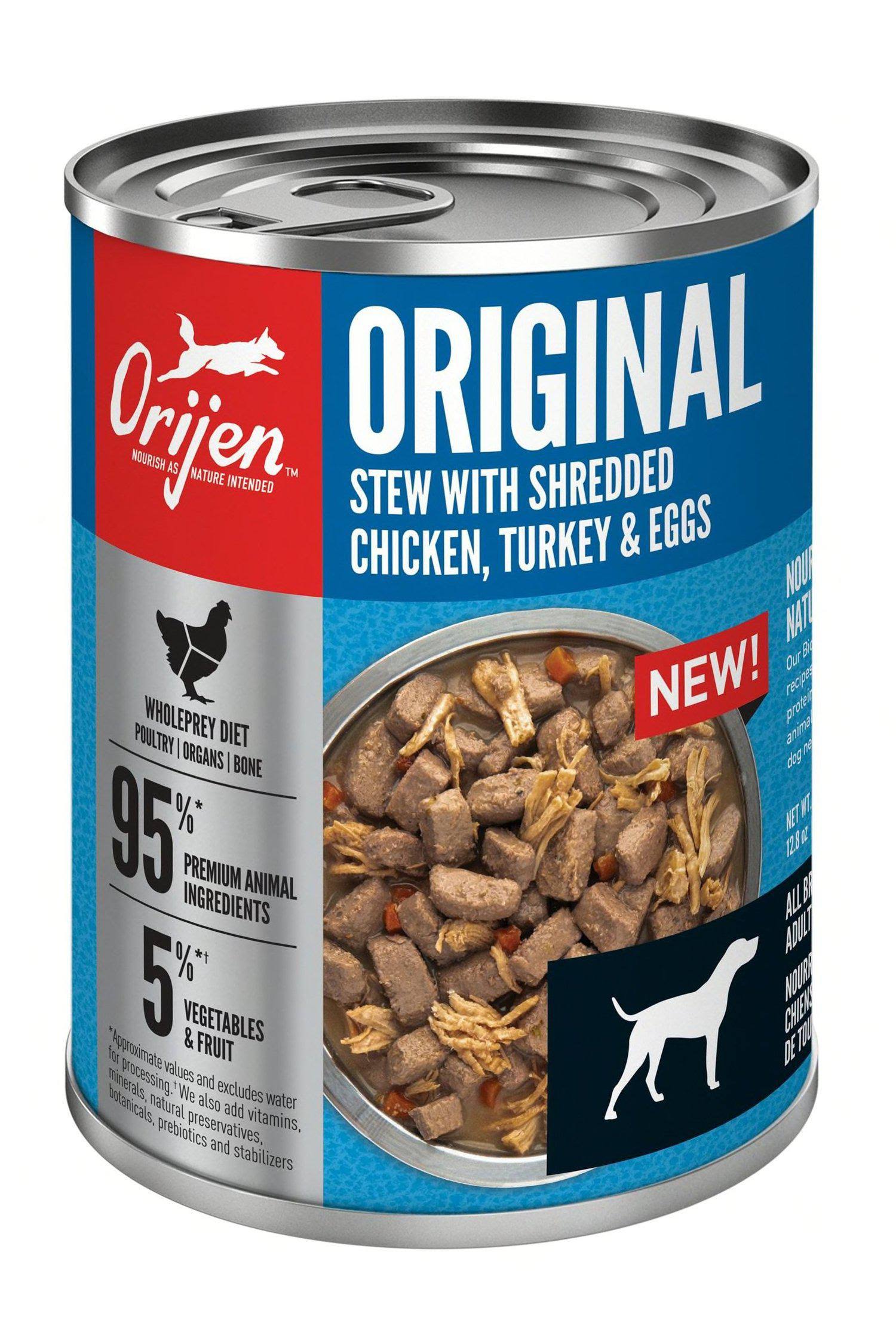 Orijen Original Stew with Chicken, Turkey & Eggs - 12.8 oz