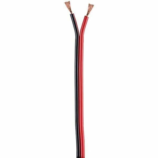 Install Bay Speaker Wires - Red/Black, 18 Gauge, 500'