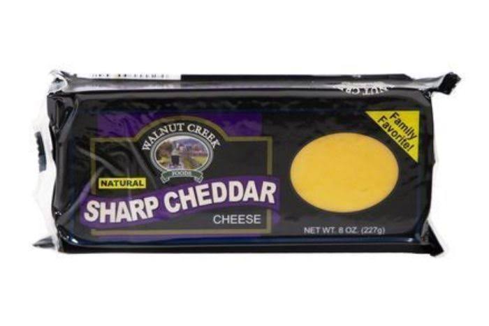 Walnut Creek Natural Sharp Cheddar Cheese - 8oz