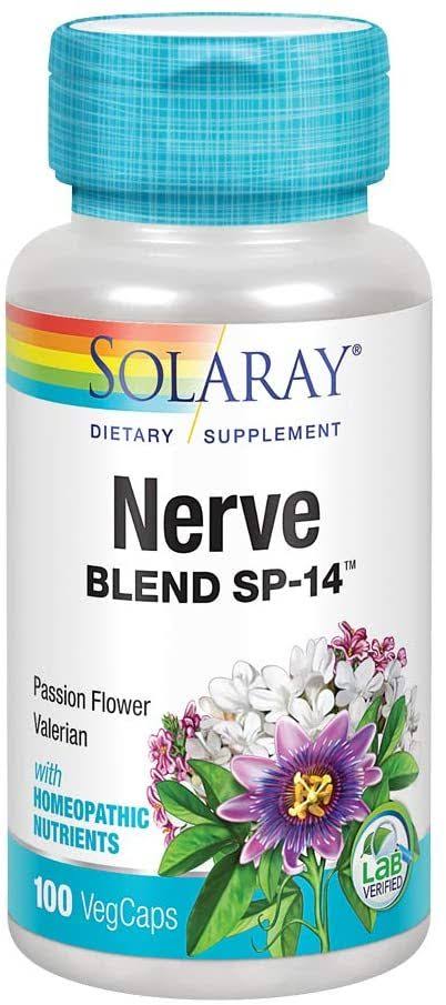 Solaray Nerve Sp-14 Valerian Blend - 100 Capsules