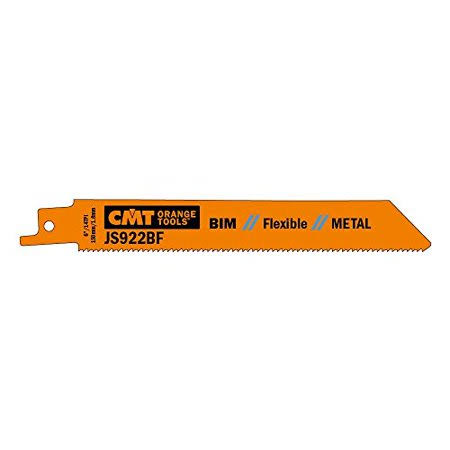 Cmt Usa, Inc. Js922bf-5 Cmt 14 Tpi Bimetal Reciprocating Saw Blades For Metal (5 Pack), 5" Cmt Other L 6 | I 5 | H 3/4 | K .035 | Tpi 14 | Pkg 5