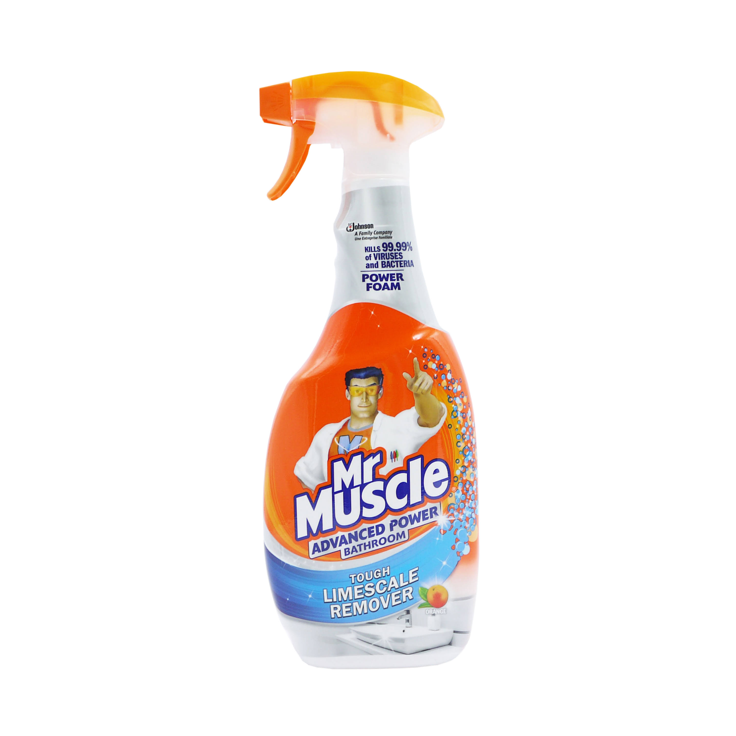 Mr Muscle Advanced Power Bathroom Trigger Cleaner Remove Grime 750ml