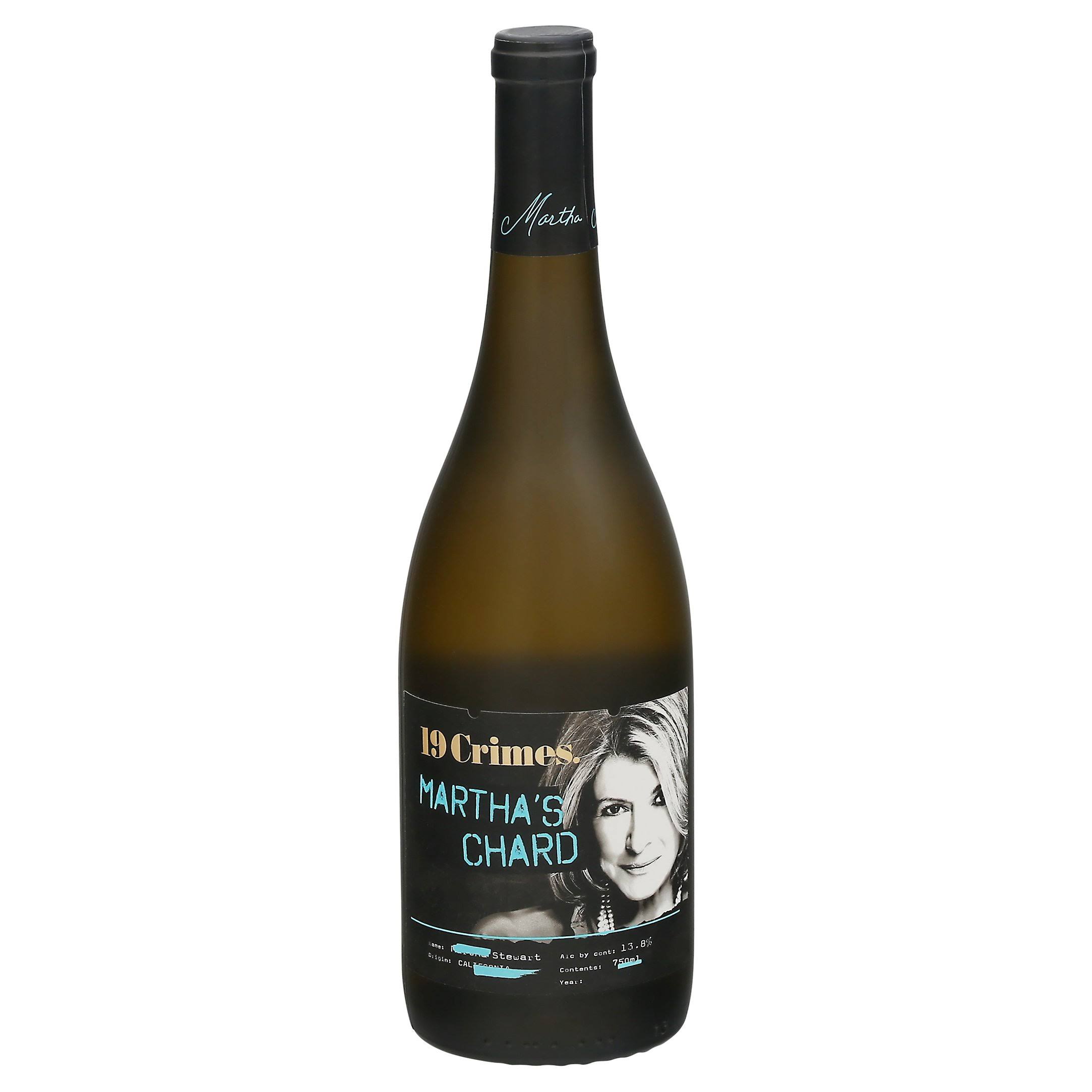 19 Crimes Martha's Chardonnay 2020 (750 ml)
