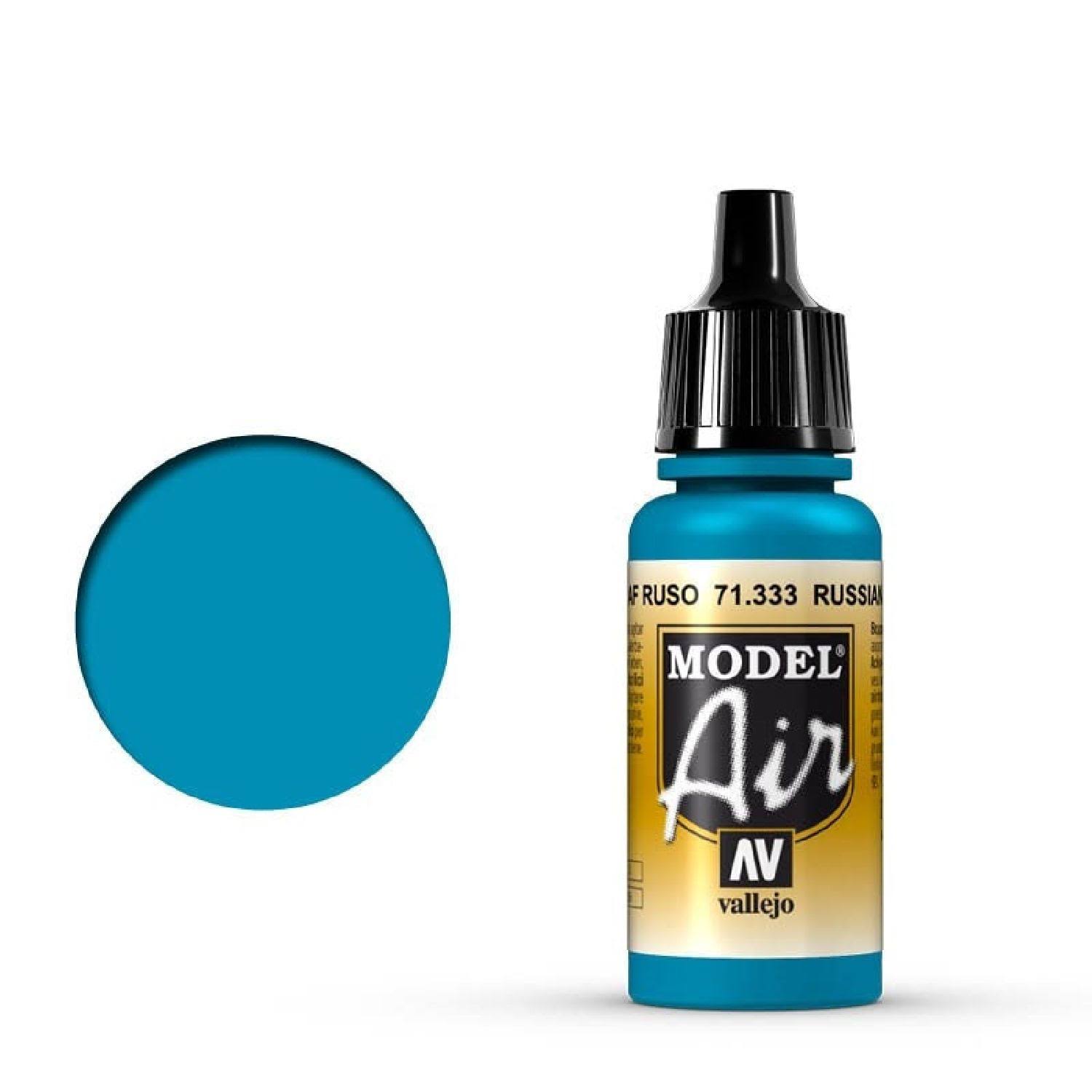 Vallejo Model Air Paint - 17ml, Russian AF Blue