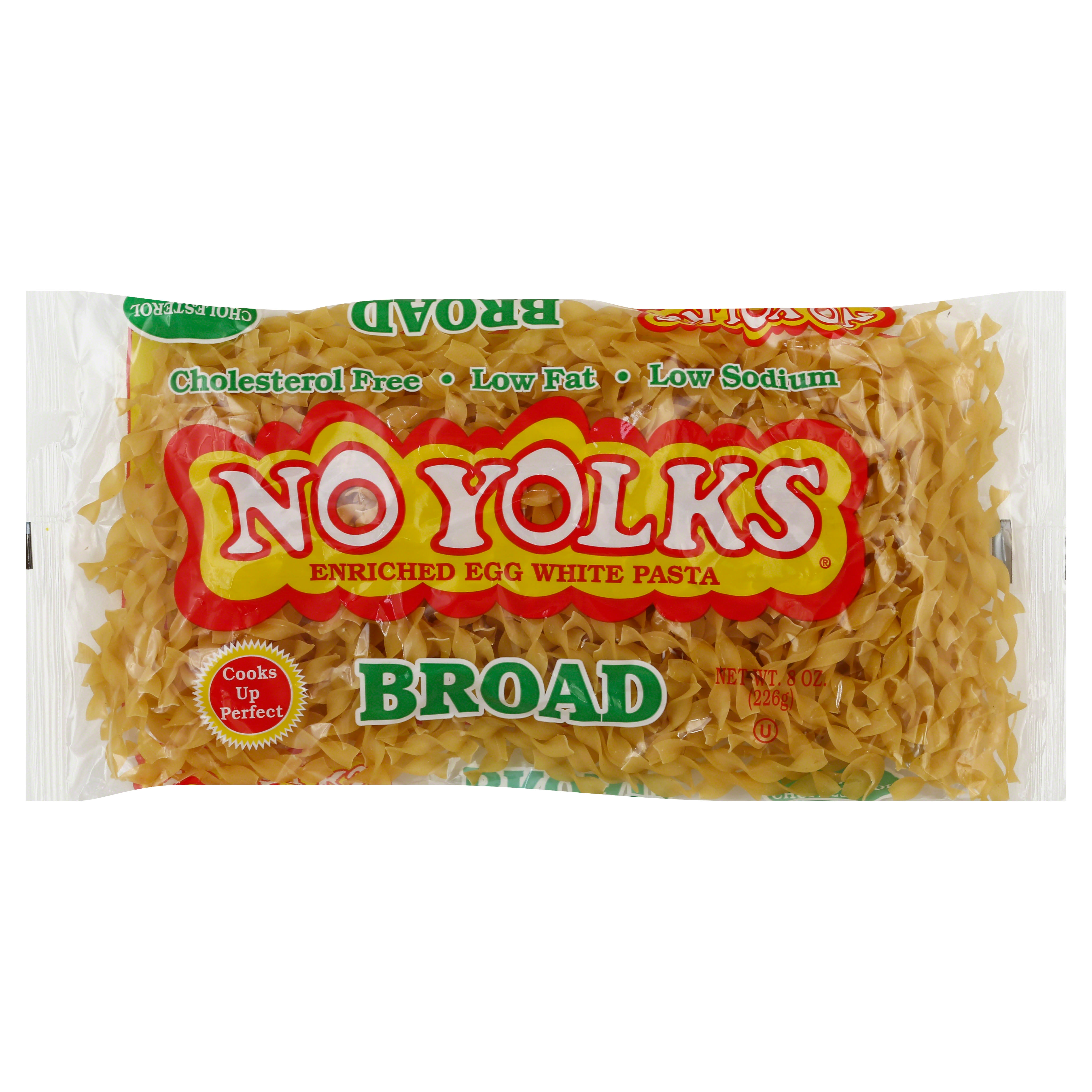 No Yolks Broad Egg Noodles - 8oz