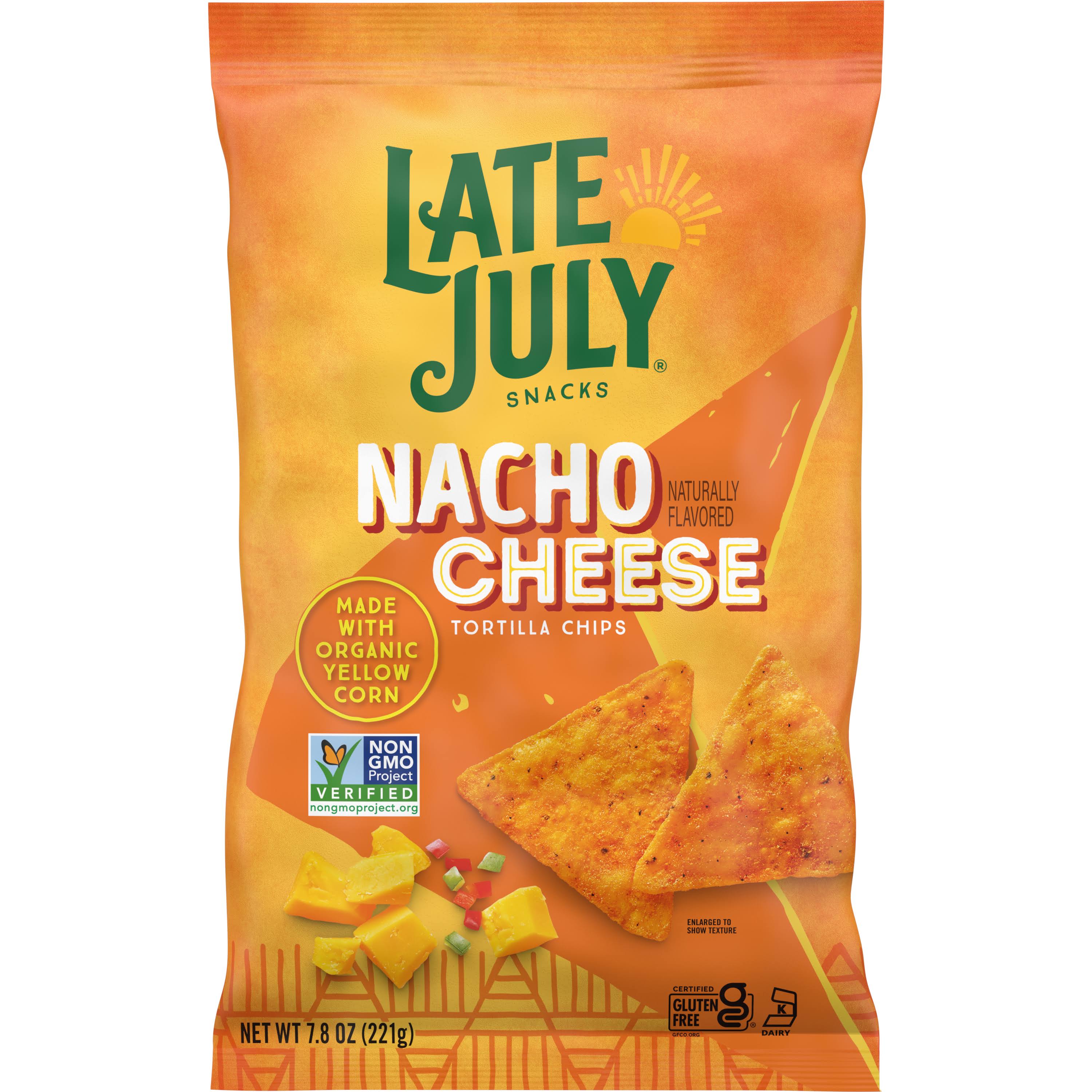 Late July Snacks - Tort Chip Nacho CHS - Case of 12-7.8 oz