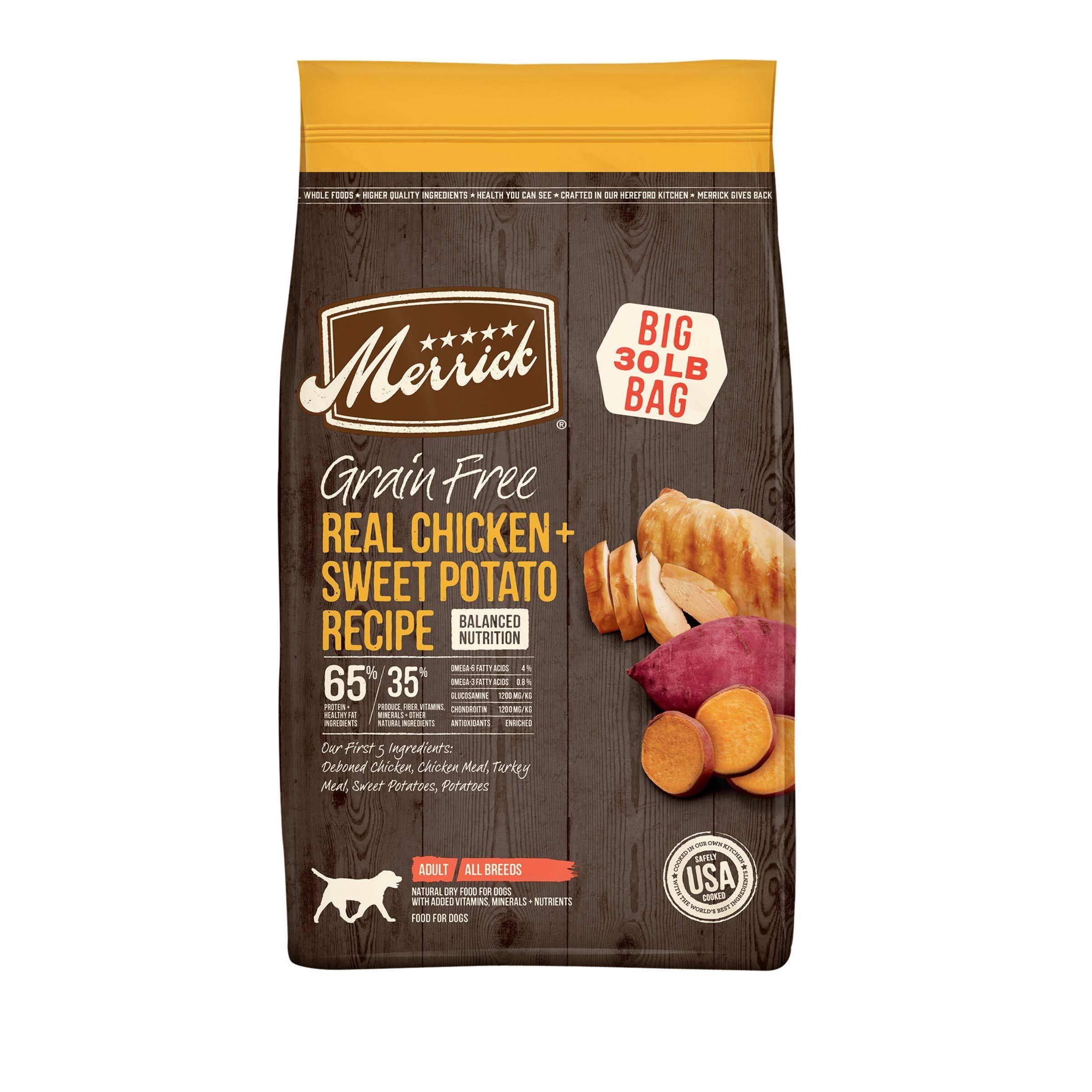 Merrick Grain Free Real Chicken & Sweet Potato Recipe Dry Dog Food