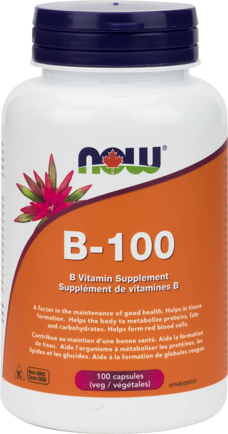 Now Vitamin B-100 Supplement - 100ct
