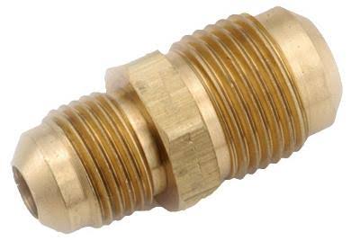 Anderson Metal Corp Union Flare - Brass, 1/2"x3/8"