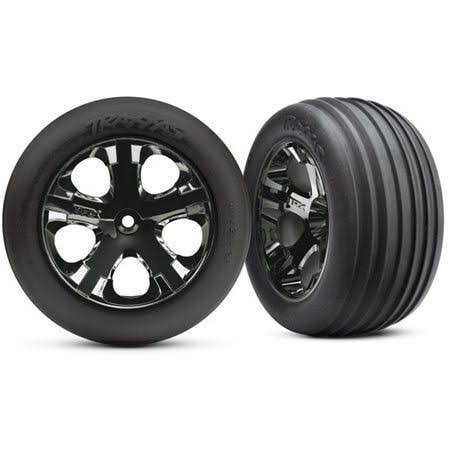 Traxxas Alias Front Tires - Black, 2.8", x2
