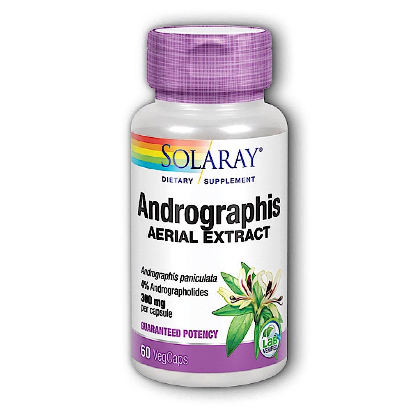Solaray Andrographis Supplement - 300mg, 60ct