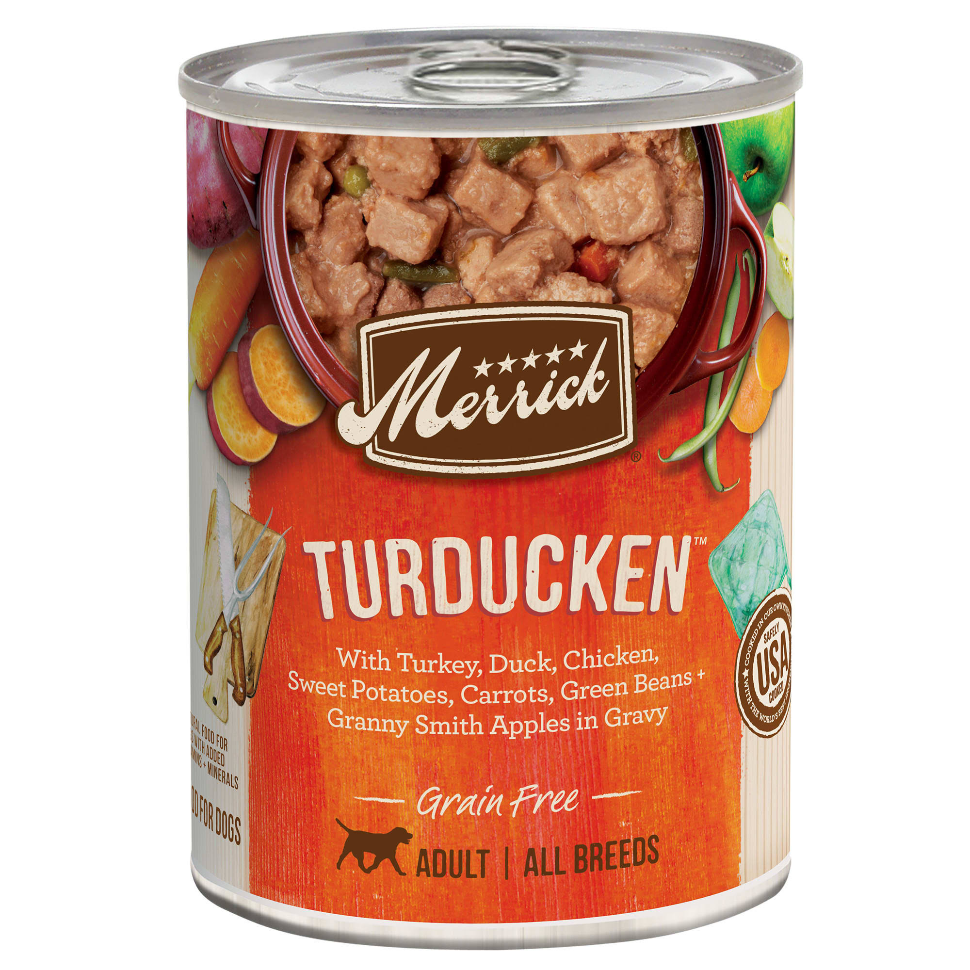 Merrick Grain Free Turducken Dog Food [360g]