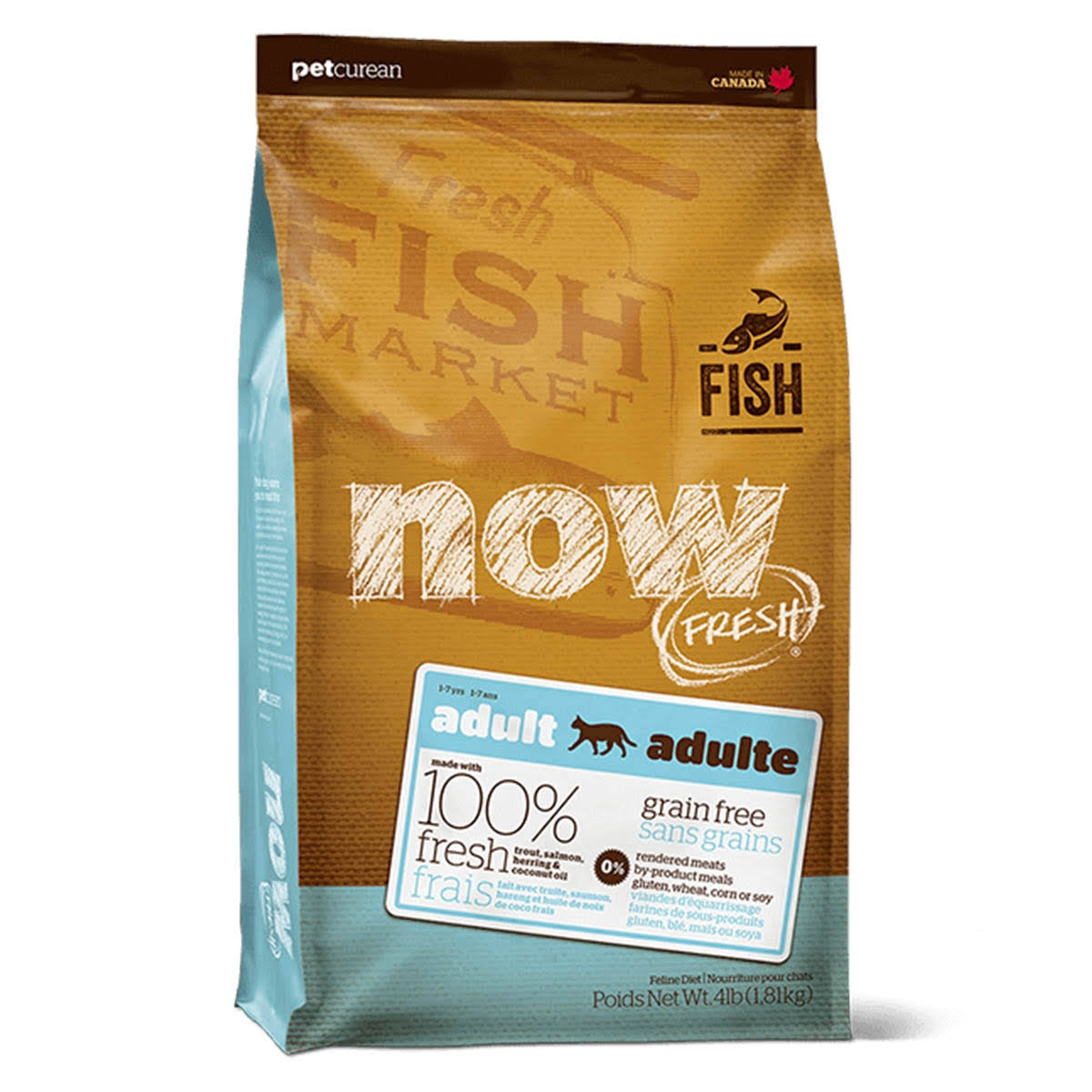 Now Fresh Grain Free Fish Adult Recipe Cat Food - 16lb