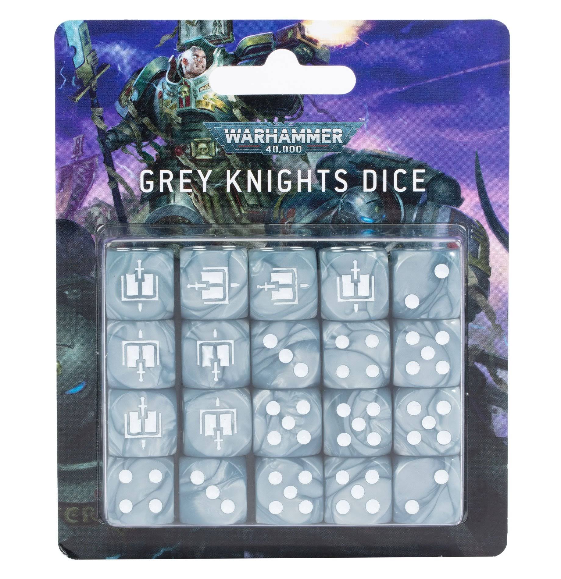 Warhammer 40K Grey Knights Dice Set