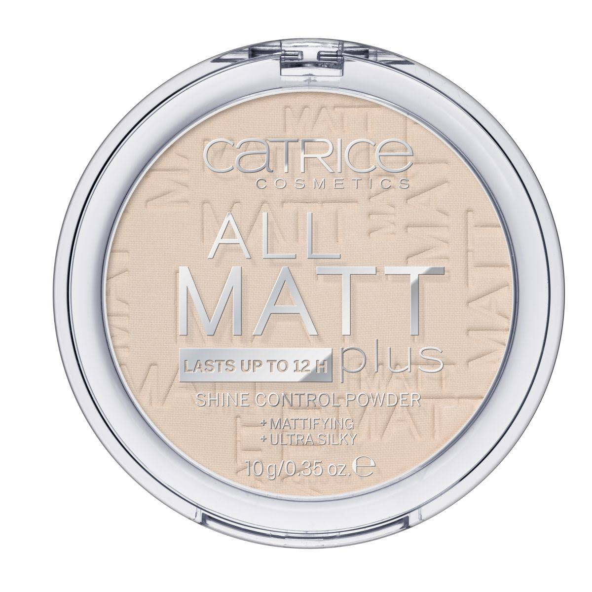 Catrice - All Matt Plus - Shine Control Powder - 10 Transparent