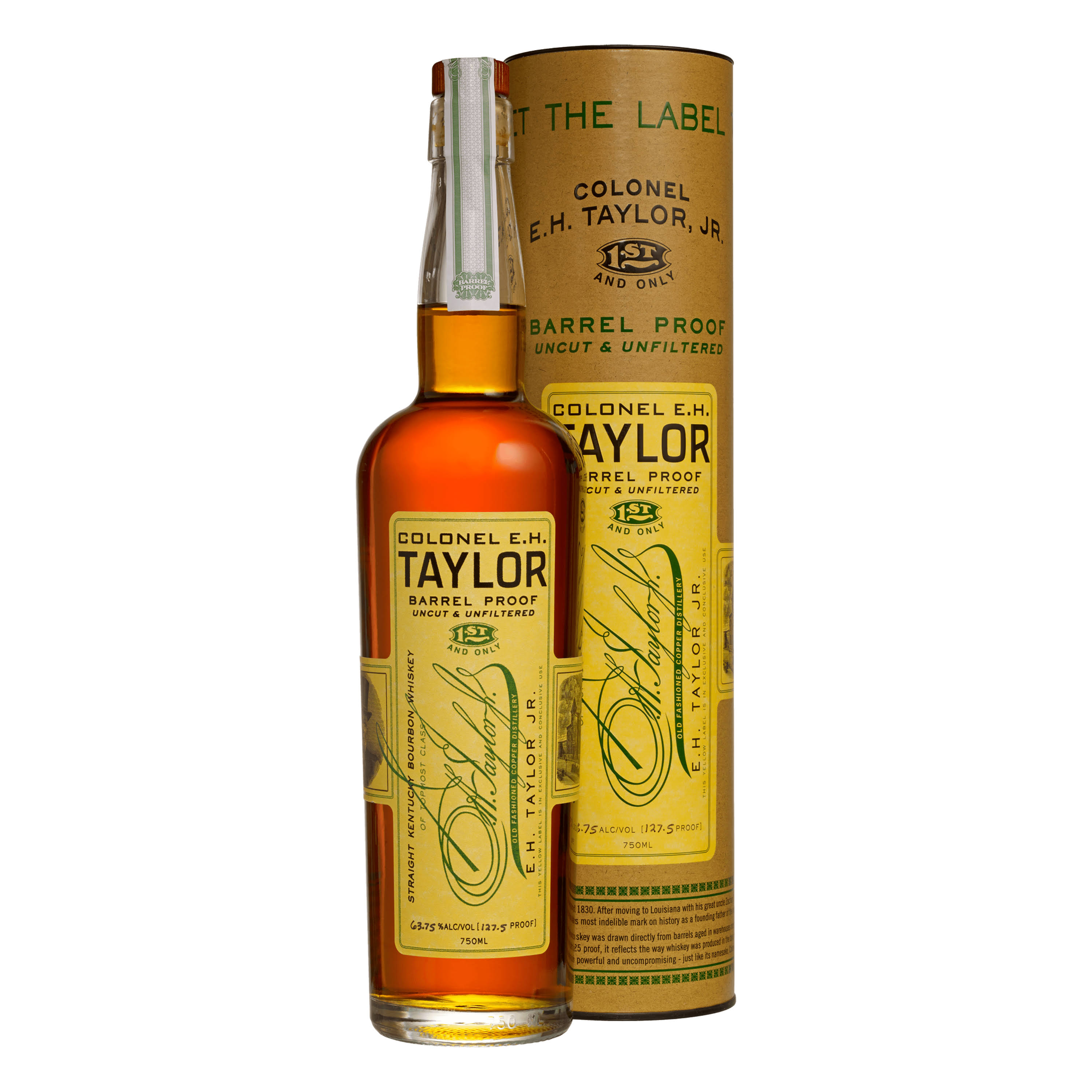 Buffalo Trace E H Taylor Barrel Proof Uncut and Unfiltered Bourbon - 75cl