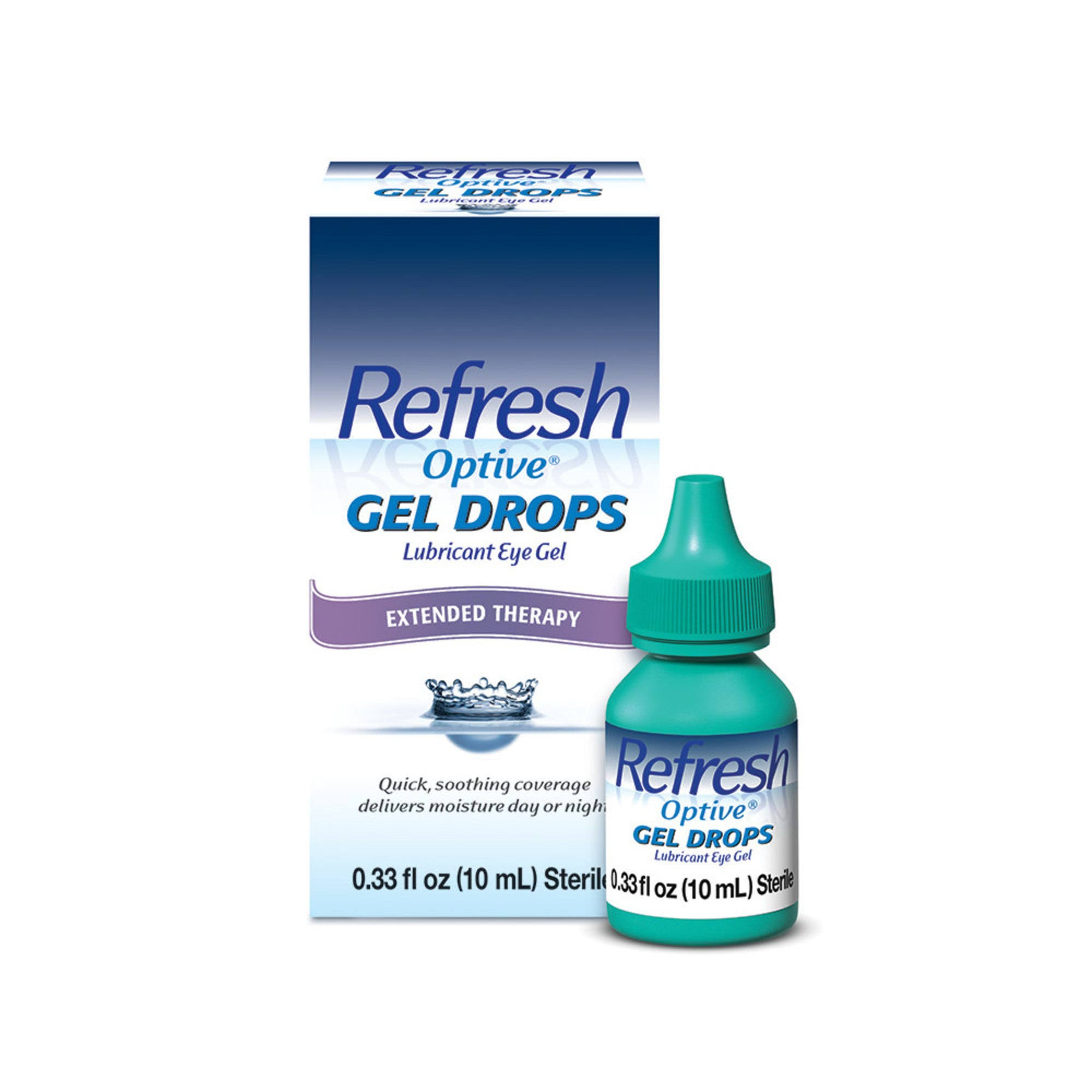 Refresh Optive Gel Drops Lubricant Eye Gel - 0.33oz