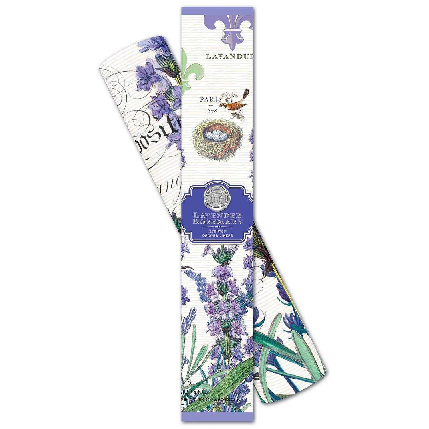 Michel Design Works Scented Drawer Liners - Lavender Rosemary