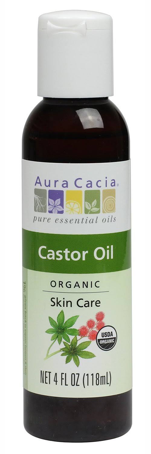 Aura Cacia Organic Skin Care Castor Oil - 473ml