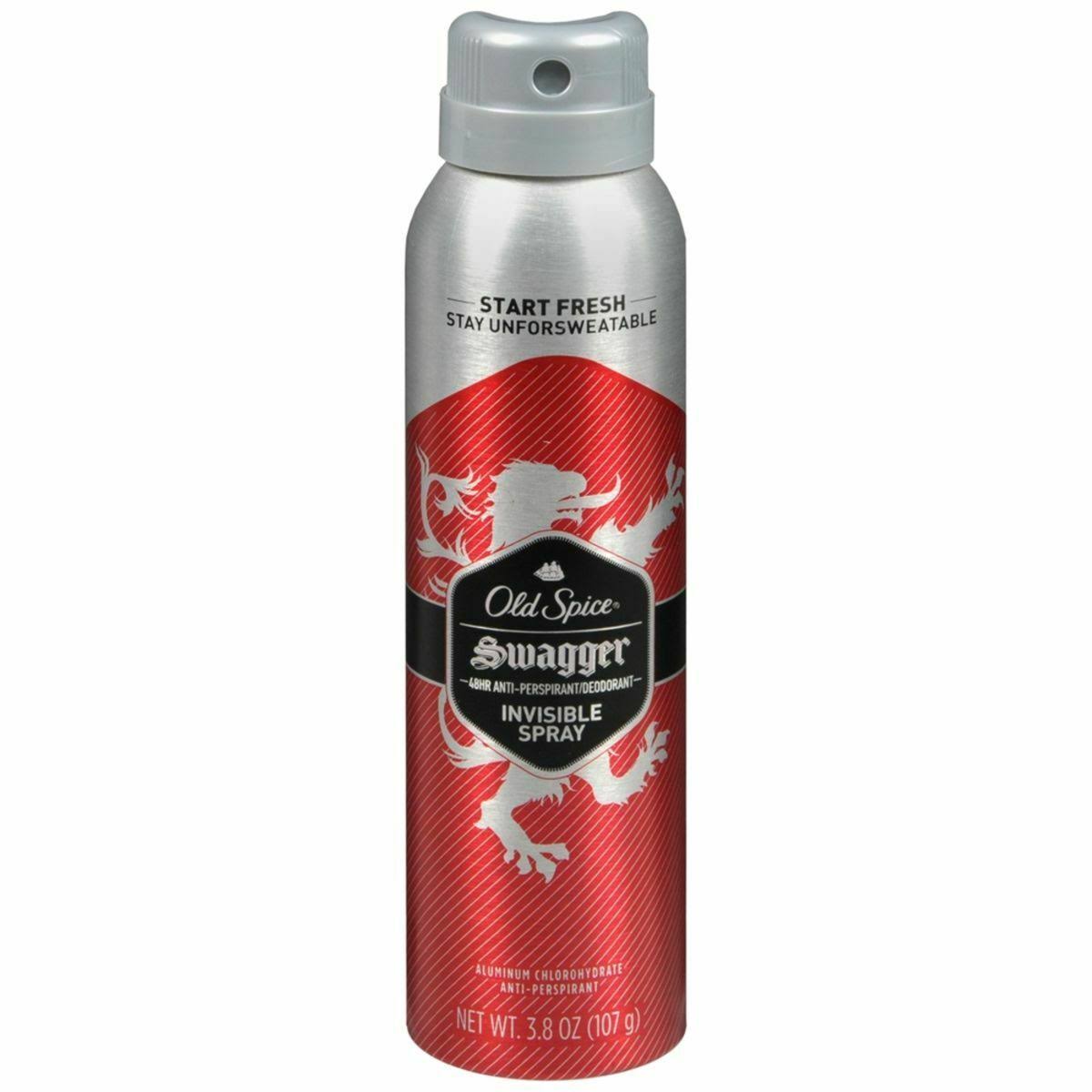 Old Spice Invisible Spray Antiperspirant and Deodorant - Swagger, 3.8oz