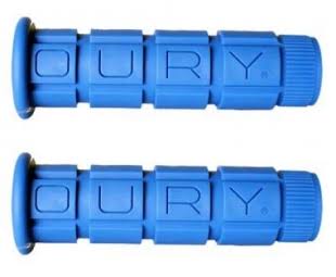 Oury Mountain Bike Grips 120mm - Blue