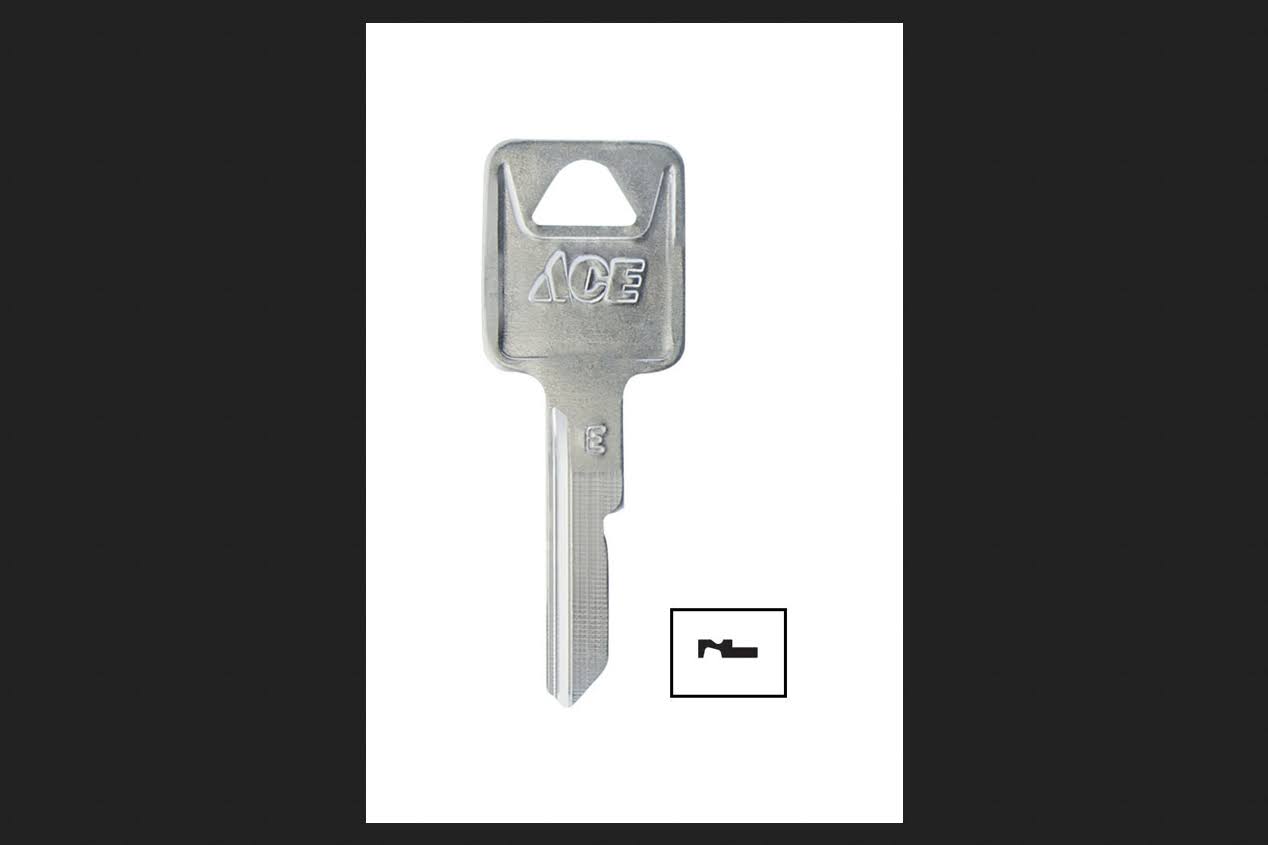 Ace Key Blank, GM B44