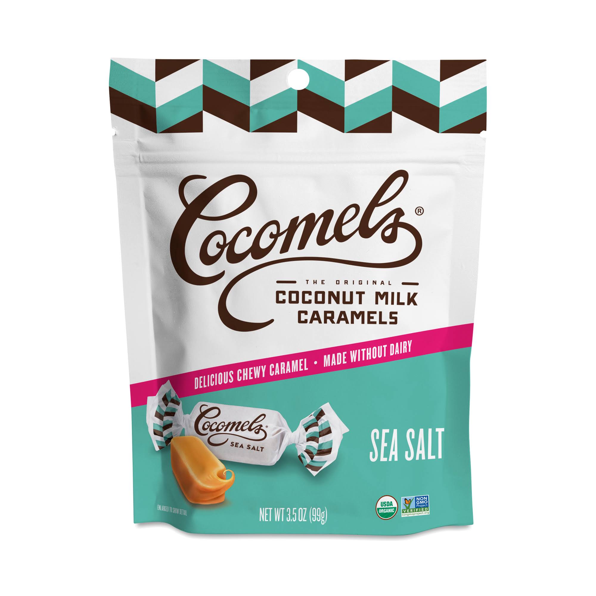 Cocomels Coconut Milk Caramels - Sea Salt, 3.5oz