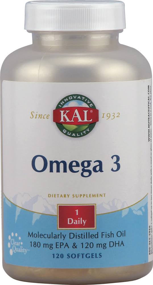 Kal Omega-3 Fish Oil Softgel