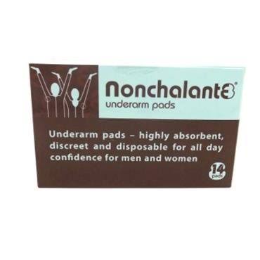 Nonchalante Underarm Pads 10 Pack 10x14