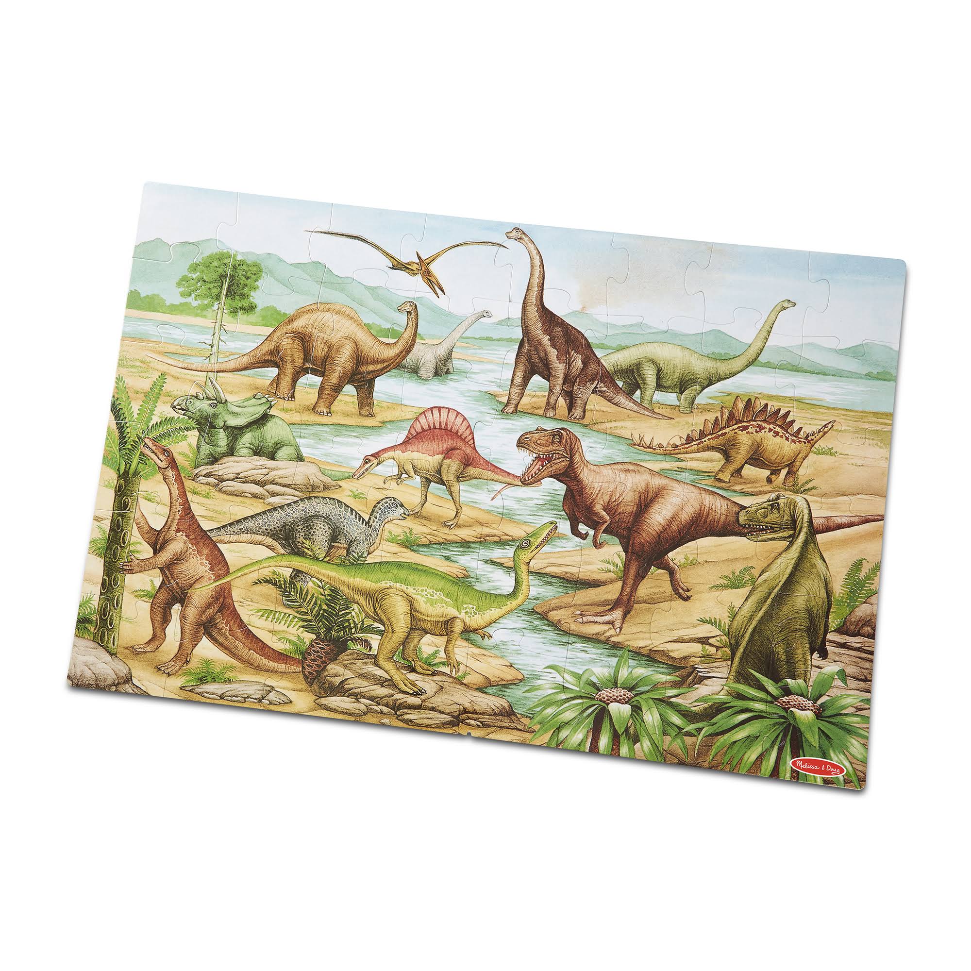 Melissa & Doug Dinosaurs Floor Puzzle - 48 Pieces
