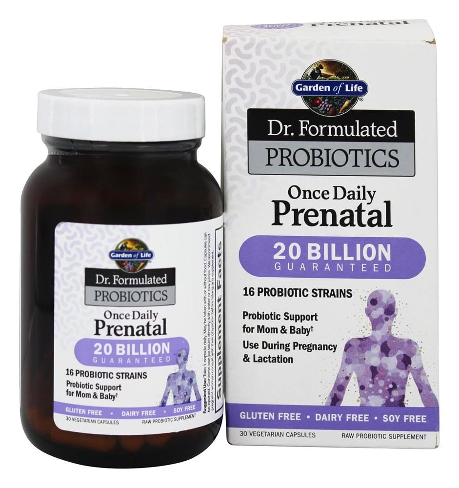 Garden of Life Dr. Formulated Probiotics Once Daily Prenatal - 30 Vcaps