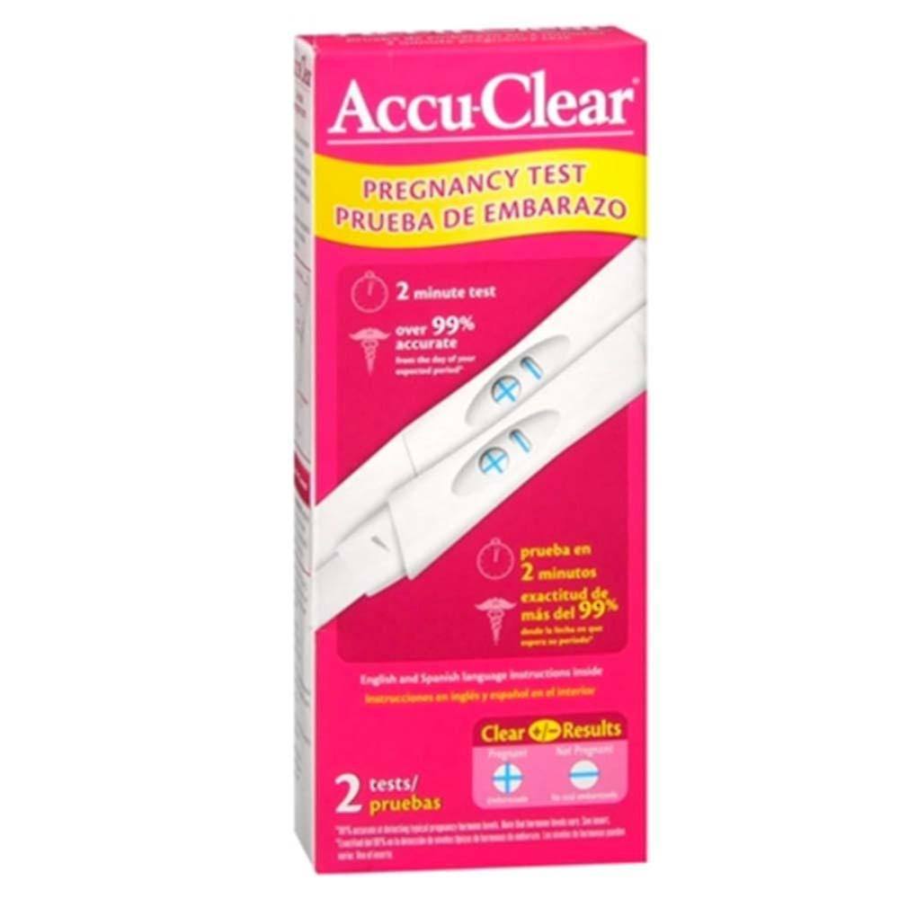 Accu-Clear Early Pregnancy Test - 2ct