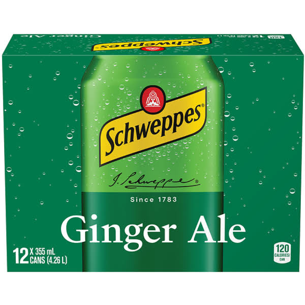Schweppes Ginger Ale - 355 ml
