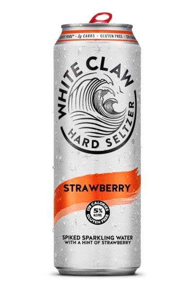 White Claw Hard Seltzer Strawberry (12oz can)
