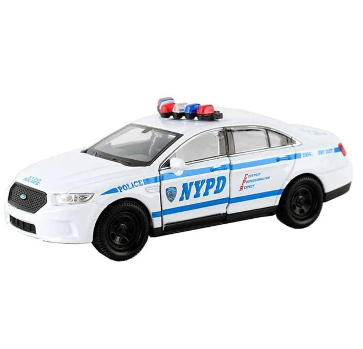 Nypd Pullback Ford Interceptor Counter Display - 12pcs