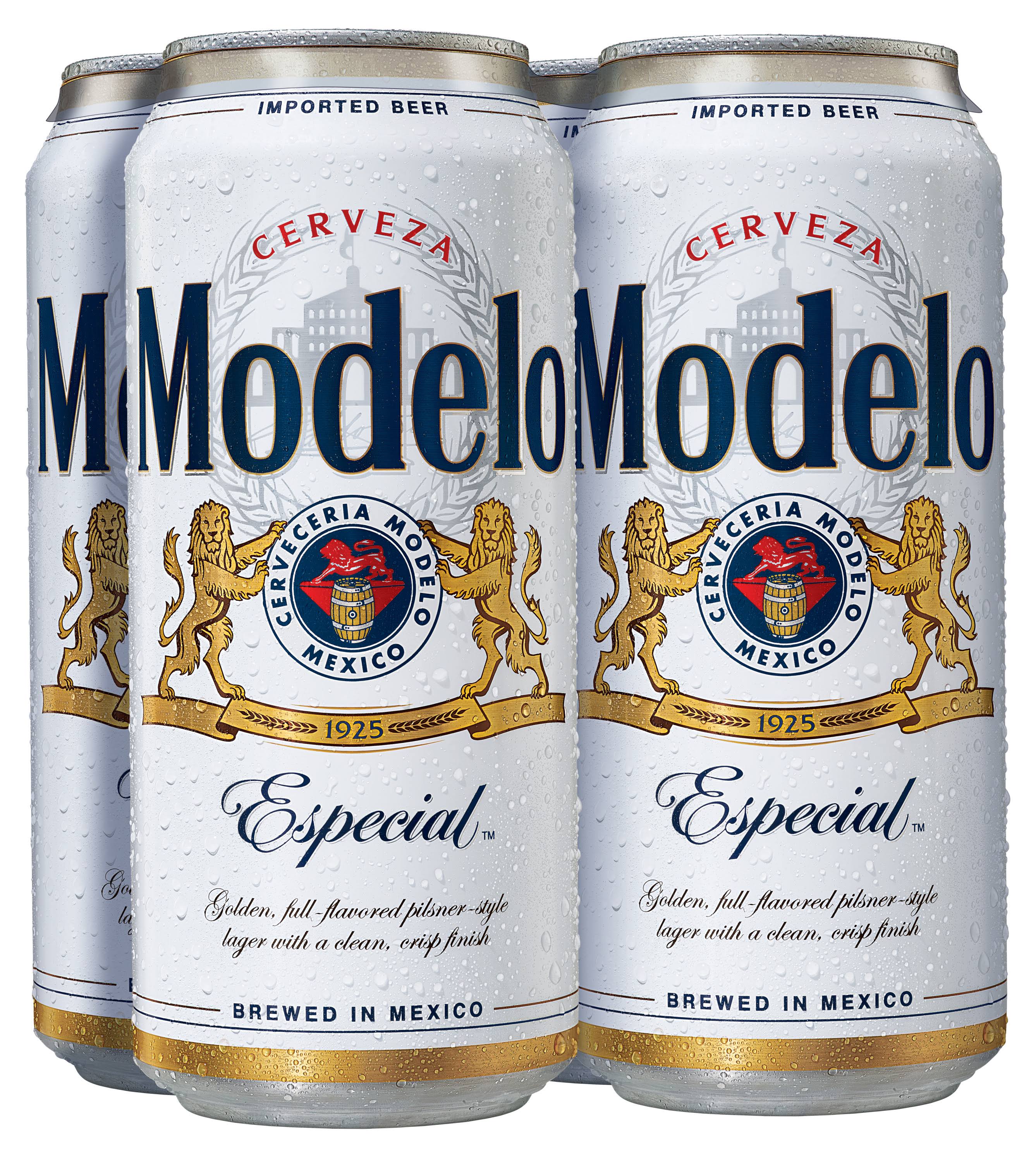 Modelo Especial Beer - 4x16oz