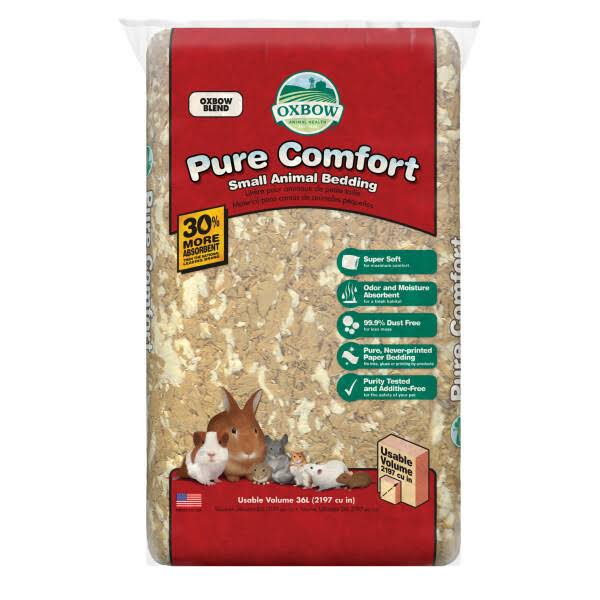Oxbow Pet Products Pure Comfort Bedding - Small, 21l