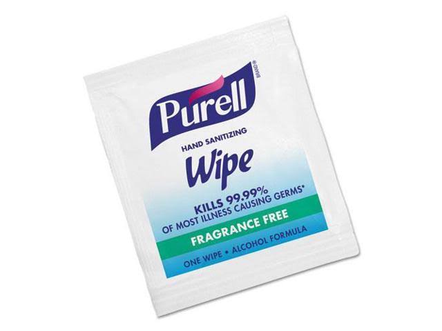 Purell Sanitizing Hand Wipes - 100 Individually Wrapped Wipes