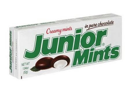Junior Mints Creamy Mints - 52g, Dark Chocolate