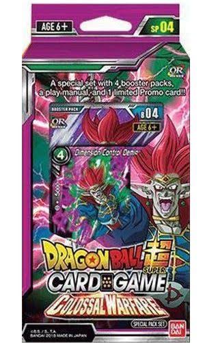 Dragon Ball Super Card Game Special Pack Set