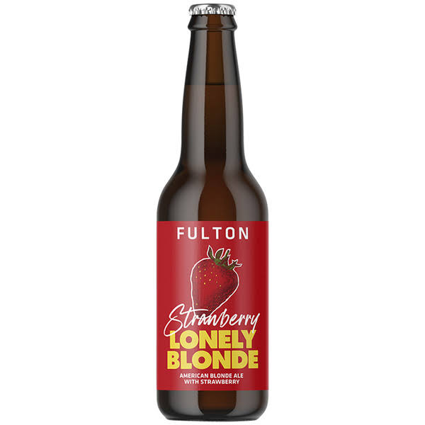 Fulton Beer Strawberry Lonely Blonde - 12 fl oz