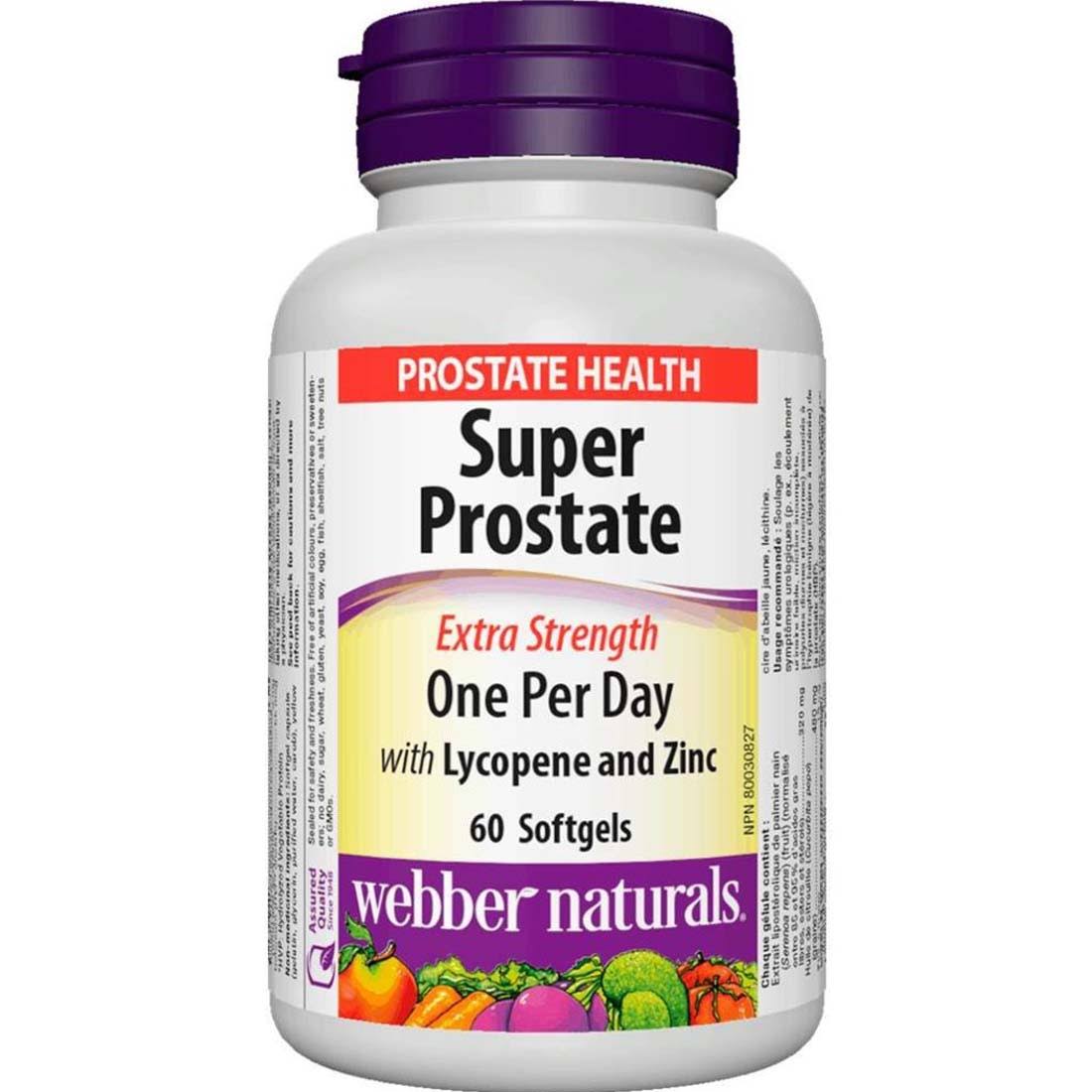 Webber Naturals Extra Strength Super Prostate