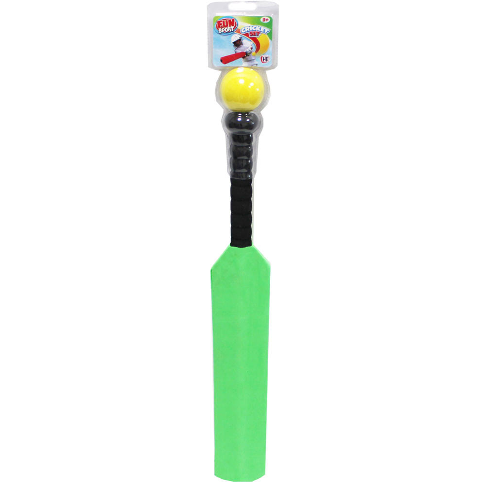Soft Foam Eva Cricket Bat With Ball Colour Vary