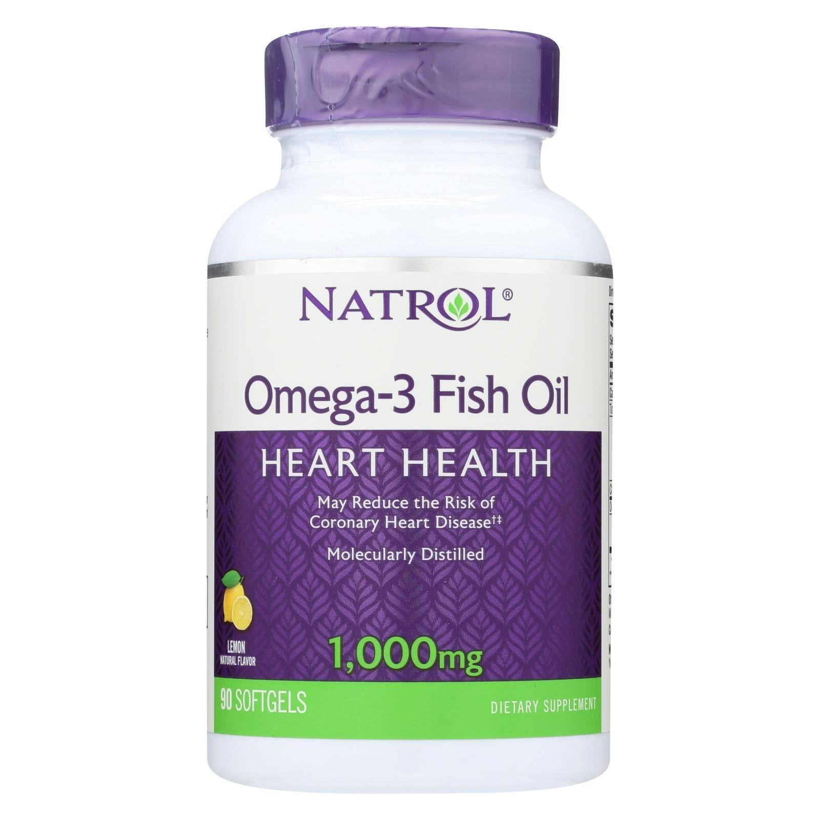 Natrol Omega-3 Fish Oil 1000mg 90 Softgels